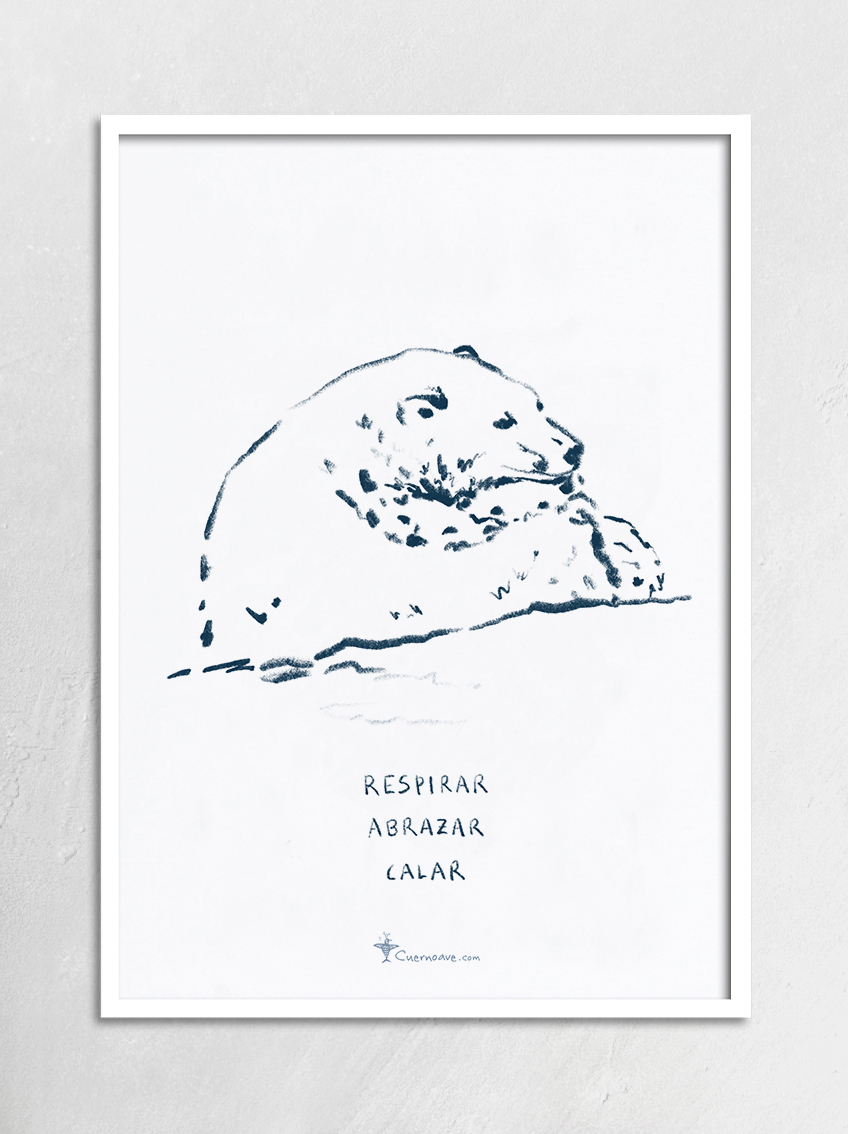 Respirar. Abarazar. Calar