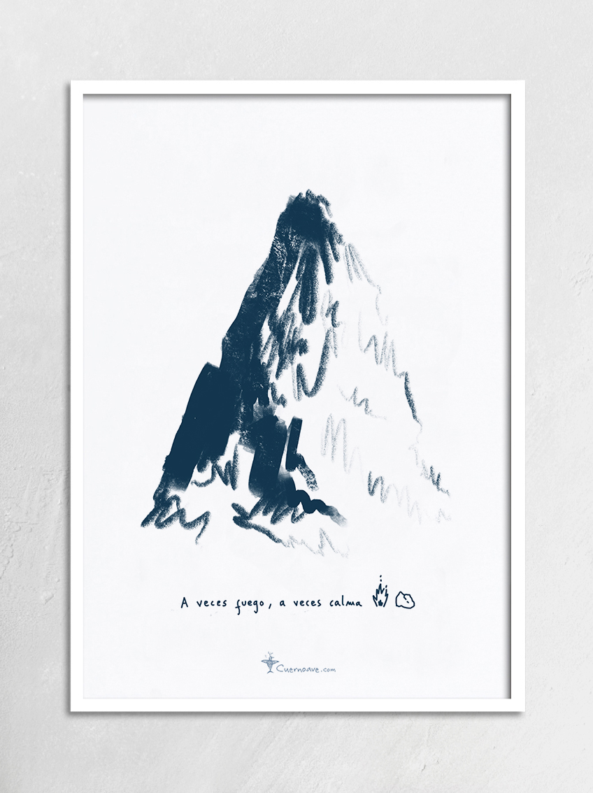 A veces fuego, a veces calma